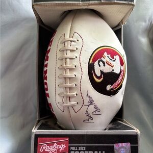 Bobby Bowden signed Rawlings Football
